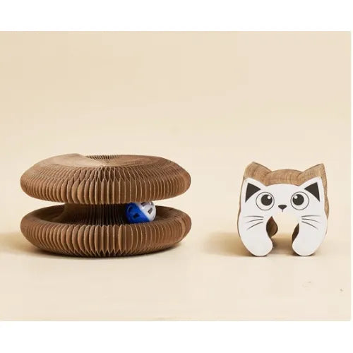 Kitty Kurlz™ – Rascador para Gatos resistente - Evita que arañen tus muebles